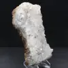 Raw Moroccan quartz with goethite filaments, druses and crystals - 2
