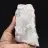 Raw Moroccan quartz with goethite filaments, druses and crystals