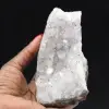 Quartz and Goethite Specimen from Morocco, Filament Geode - 0