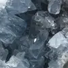 Blue Celestite: Malagasy Mineralogical Specimen - 4