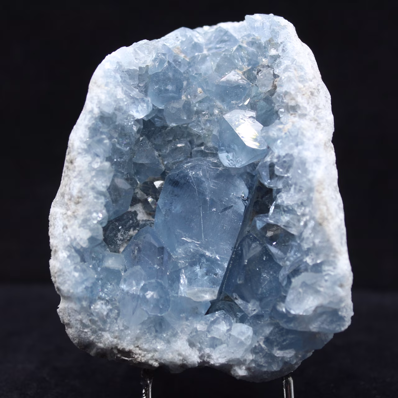 Crystallized Celestine - Madagascar Collector's Item