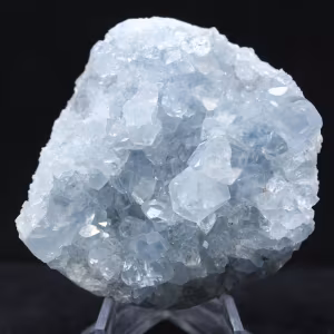 Celestine from Madagascar: Druse and Cluster of Crystals