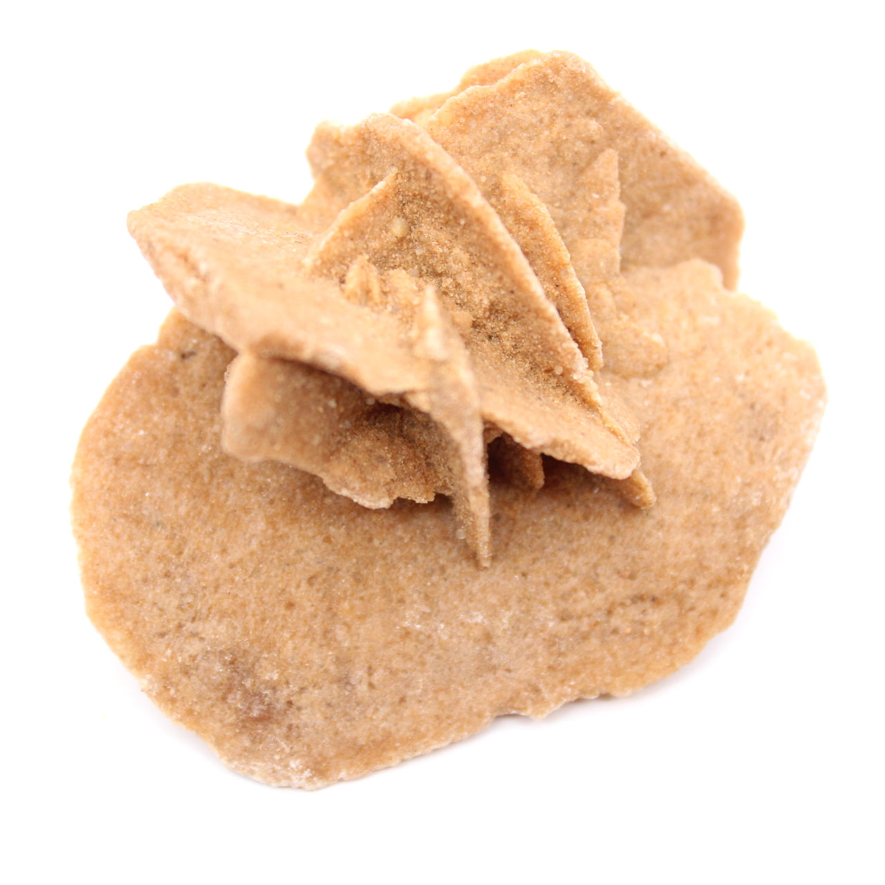 Mini Moroccan Desert Rose: specimen of natural gypsum