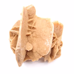 Moroccan desert rose: balanced crystalline formation