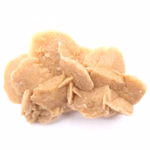 Specimen of crystallized gypsum: Desert rose of Morocco