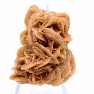 Natural architecture in brown gypsum