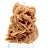 Natural architecture in brown gypsum