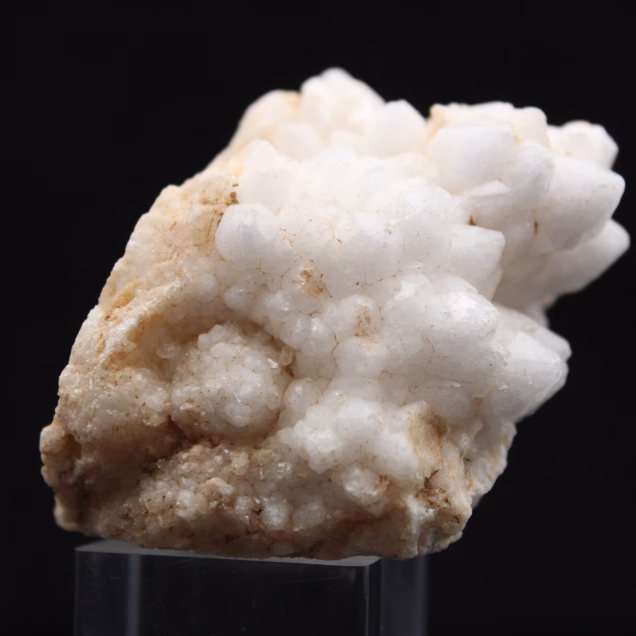 Natural Moroccan flower quartz in floral formation