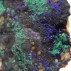 Mixed Azurite and Malachite Crystals - 4