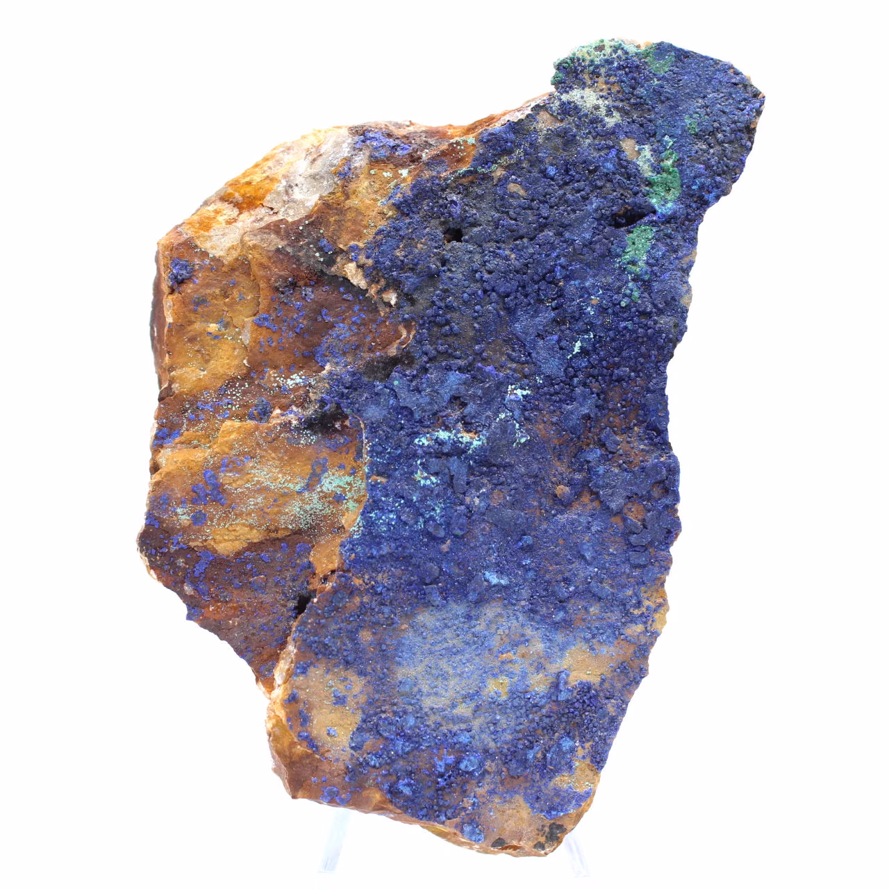 Malachite Azurite crystals Morocco