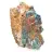 Malachite and Azurite duo on matrix