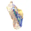 Malachite Azurite Morocco crystals - 2