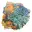 Raw mineral Azurite Malachite — 14