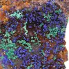 Mixed crystals Azurite Malachite - 4