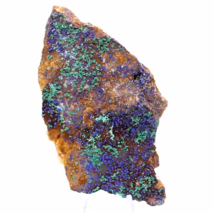 Mixed crystals Azurite Malachite