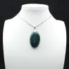 Blue Apatite Pendant from Madagascar - Natural Stone - 1