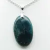 Blue Apatite Pendant from Madagascar - Natural Stone - 2
