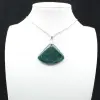 Blue Apatite Pendant from Madagascar - Natural Stone - 4