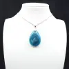 Blue Apatite Pendant from Madagascar - Natural Stone - 5