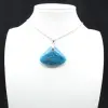 Blue Apatite Pendant - Mineralogical Specimen from Madagascar - 1