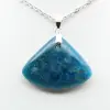 Blue Apatite Pendant - Mineralogical Specimen from Madagascar - 2