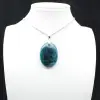 Madagascar Apatite Pendant - Dense Natural Crystal - 0