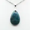 Madagascar Blue Apatite Pendant - Small Precious Specimen - 2