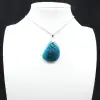 Madagascar Blue Apatite Pendant - Crystal Sparkle - 1