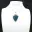 Blue Apatite Pendant from Madagascar - Natural Stone — 9