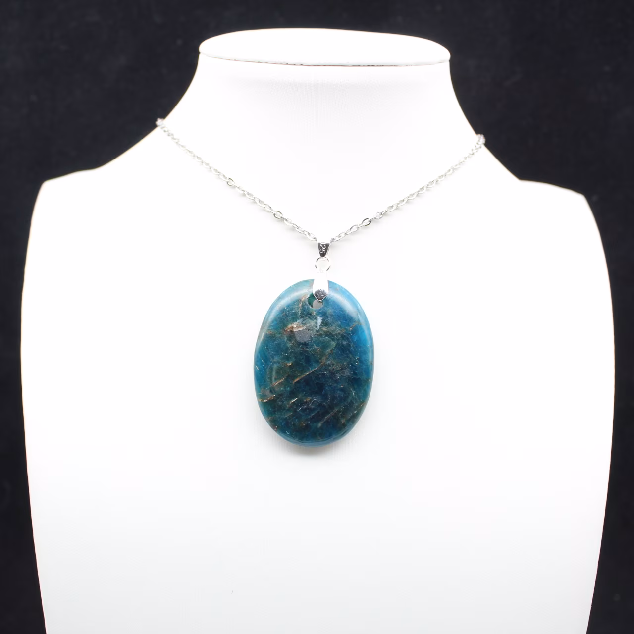 Large Madagascar Apatite Pendant - Specimen 19g