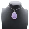 Amethyst Pendant - High-Quality Natural Crystallization - 0