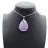 Amethyst Pendant - High-Quality Natural Crystallization