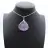 Madagascar Amethyst Pendant - Mineralogical Specimen