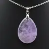Madagascar Amethyst Pendant - Genuine Gemstone Jewelry - 1