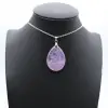 Madagascar Amethyst Pendant - Genuine Gemstone Jewelry - 2