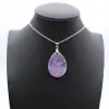Madagascar Amethyst Pendant - Genuine Gemstone Jewelry - 0