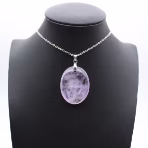 Amethyst Pendant - Rare Mineral Specimen