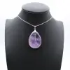 Amethyst Pendant - Pure Mineral Jewelry - 9