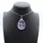 Amethyst Pendant - Natural Mineral Jewelry
