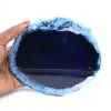 Brazilian blue agate slices for mineral decoration - 0
