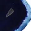 Brazilian blue agate slices for mineral decoration - 3