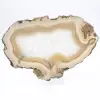 Brazilian banded agate plaque - 0