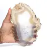 Brazilian banded agate plaque - 3