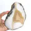 Slice of agate with dense bands - 3