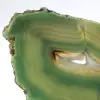 Slice of green agate from Brazil – Dyed natural stone - 2
