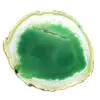 Green agate slice – Mineral Collection Brazil 210 g - 0