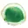Natural green agate slice – Decorative piece 250 g — 2