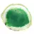 Green agate slice – Mineral Collection Brazil 210 g