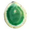 Brazilian agate slice, green – Collector's item, 200 g - 1