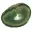 Natural green agate slice – Decorative piece 250 g — 3